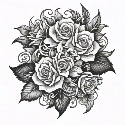 Names Linda tattoo design idea