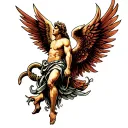 st Michael tattoo design idea