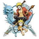 One Piece, Bleach, Naruto tattoo design idea