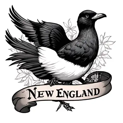 new england themed tattoo tattoo design idea