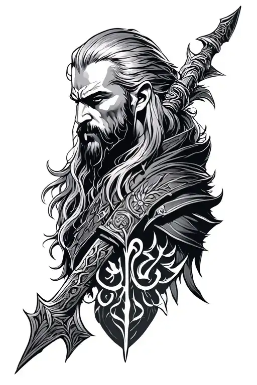 Witcher signs tattoo design idea