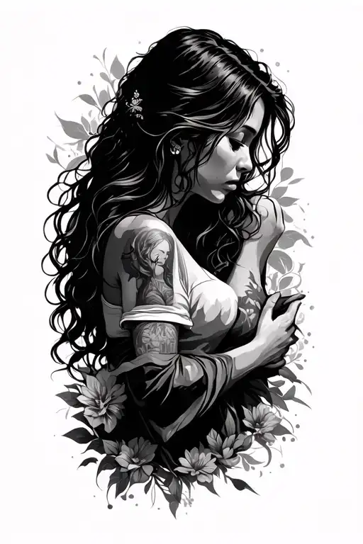 tatto about life not being fair and get over your conditions and love hurting and getting over someone you love  tattoo design idea