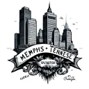 memphis tennesee tattoo design idea