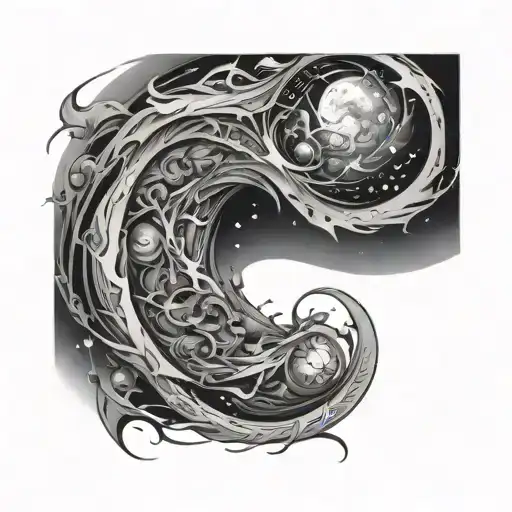 Filler Space tattoo design idea