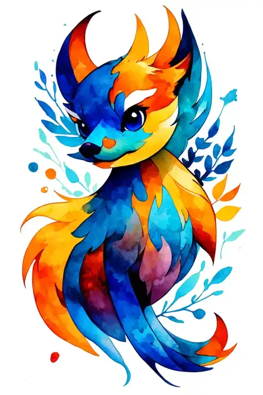 firefox tattoo design idea