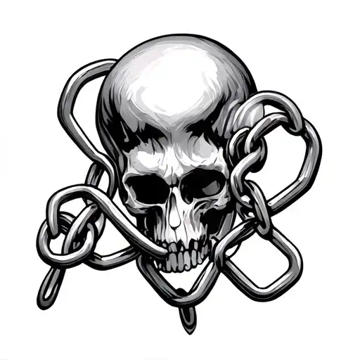 Chain Link tattoo design idea