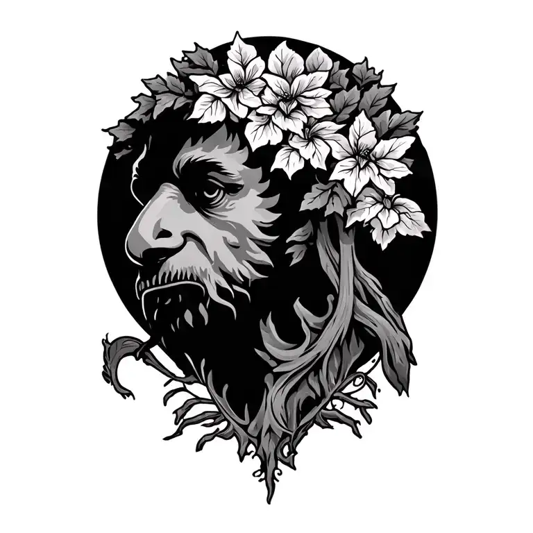 Treaty Oak Revival tattoo design idea