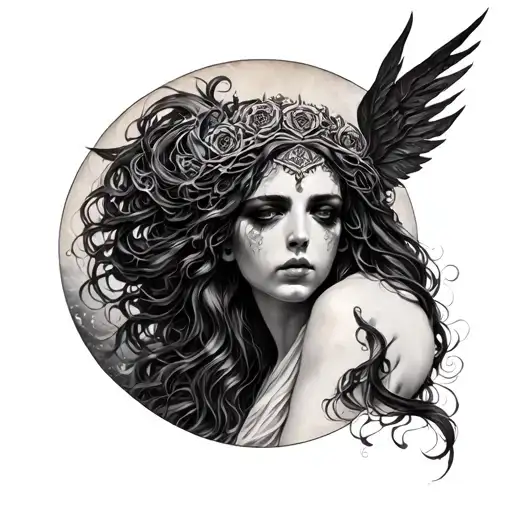 hecate and circe tattoo design idea