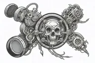 audio tattoo design idea