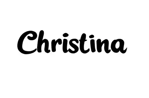 "Christina " tattoo design idea