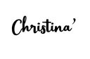 "Christina " tattoo design idea
