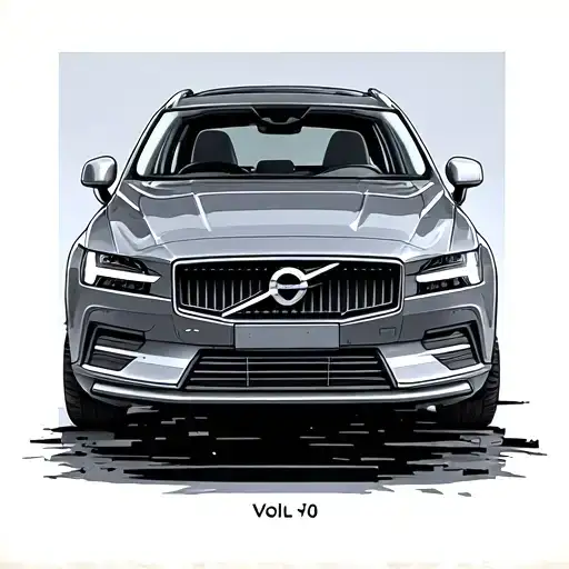 "Volvo V60" Volvo tattoo design idea