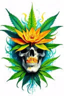 420  tattoo design idea