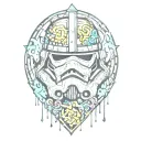Star Wars characters tattoo design idea