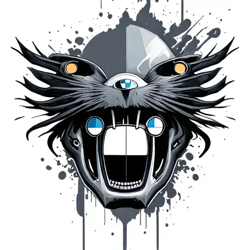 bmw tattoo design idea