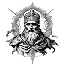 Damocles tattoo design idea