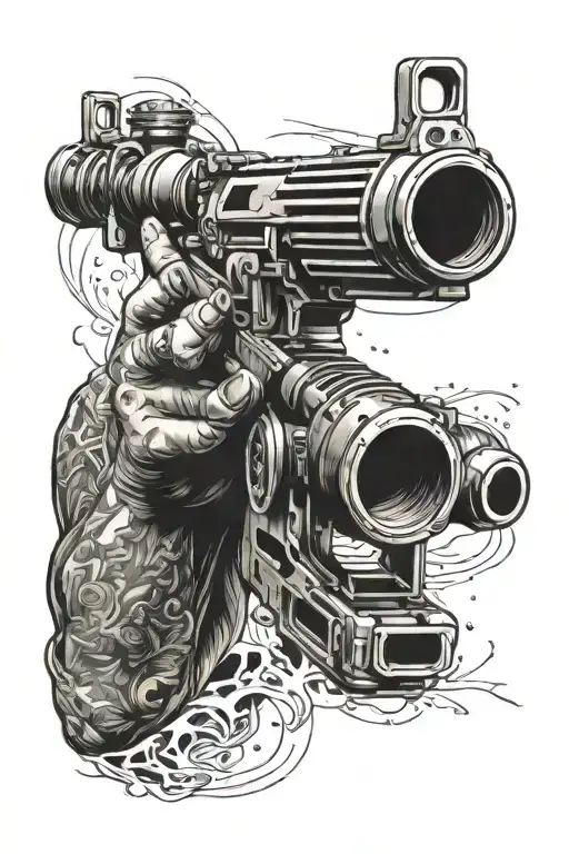 machine gun kelly inspired tattoo tattoo design idea