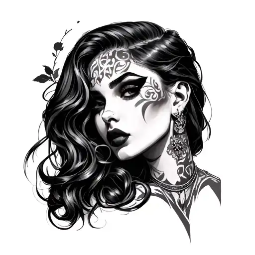 SLUT tattoo design idea