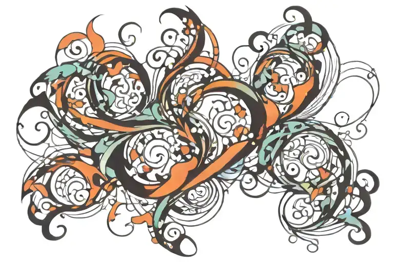 Friends Forever tattoo design idea