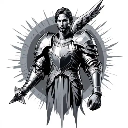 Armor Of God tattoo design idea