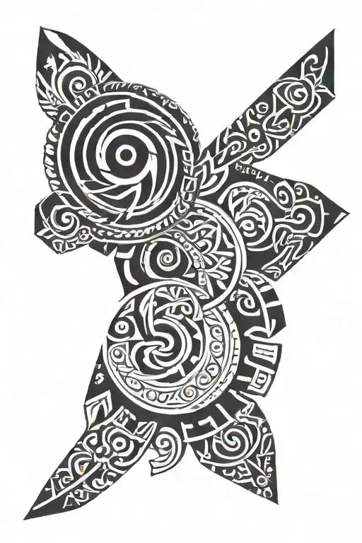 polynesian tattoo tattoo design idea