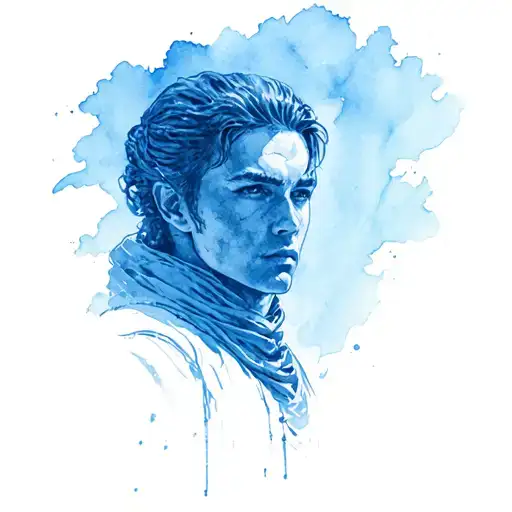 dune paul atreides tattoo design idea