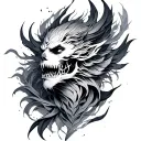 solo leveling igris tattoo design idea