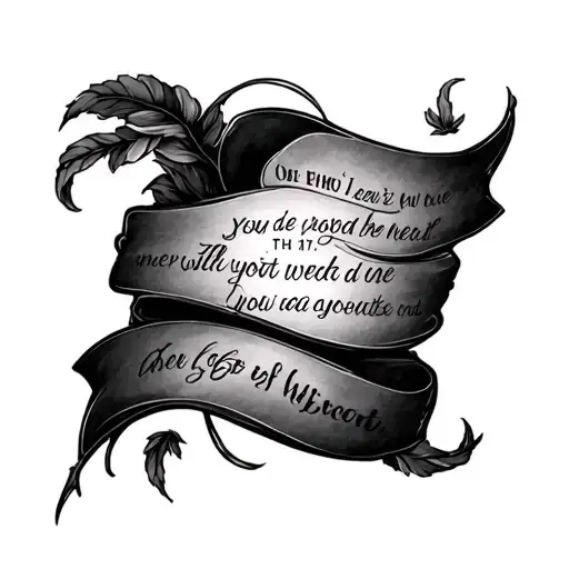 Isaiah 54:17 tattoo design idea