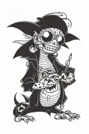 Cartoon Network tattoo design idea