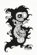 Cartoon Network tattoo design idea