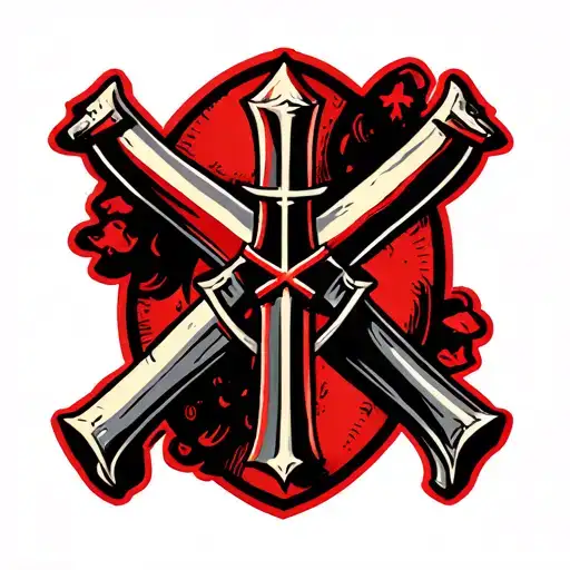 Knight Templar tattoo design idea