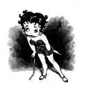 Betty Boop tattoo design idea