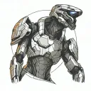 Mass Effect tattoo design idea