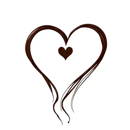 chocolate and the beginning of love tattoo design idea