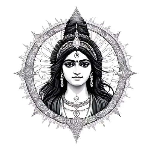 Purva bhadrapada nakshatra tattoo design idea