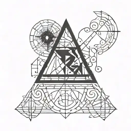 not equal math symbol tattoo design idea