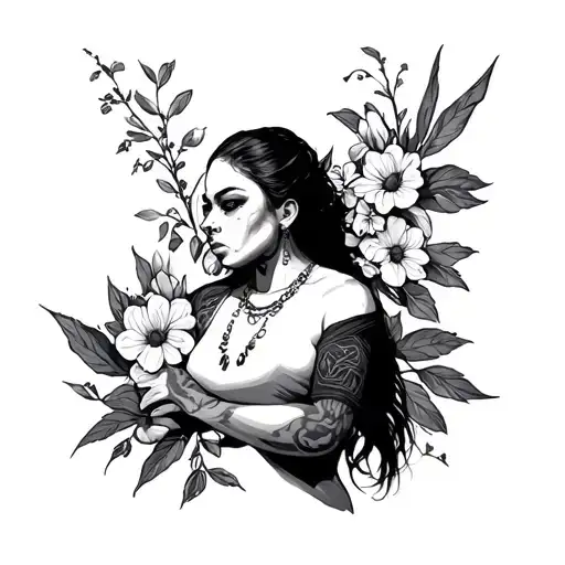 MAORY PREOLOMBINO COLOMBIA MANGA Full arm tattoo design idea