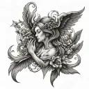 in utero nirvana tattoo design idea