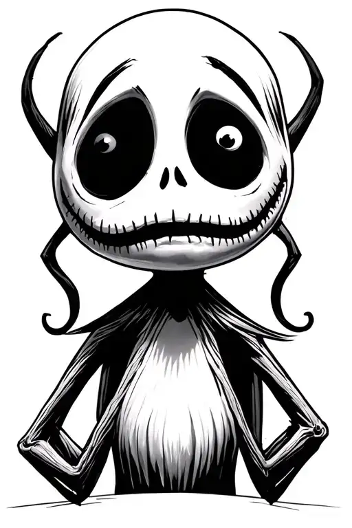 Oogy boogy from nightmare before Christmas  tattoo design idea