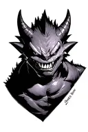Gengar tattoo design idea
