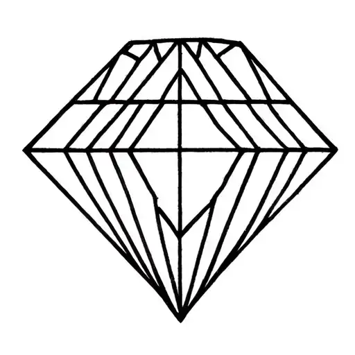 Diamond shaped tattoo tattoo design idea