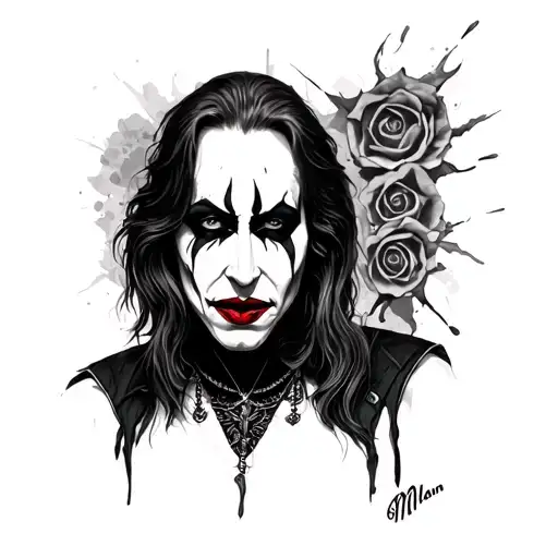 Marilyn Manson tattoo design idea