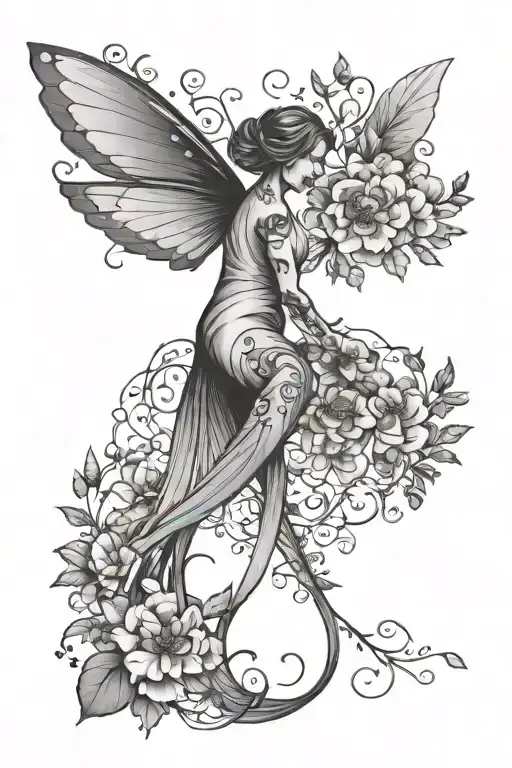 Meaningful tattoo representing infertility struggles tattoo design idea
