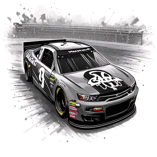 Nascar tattoo design idea