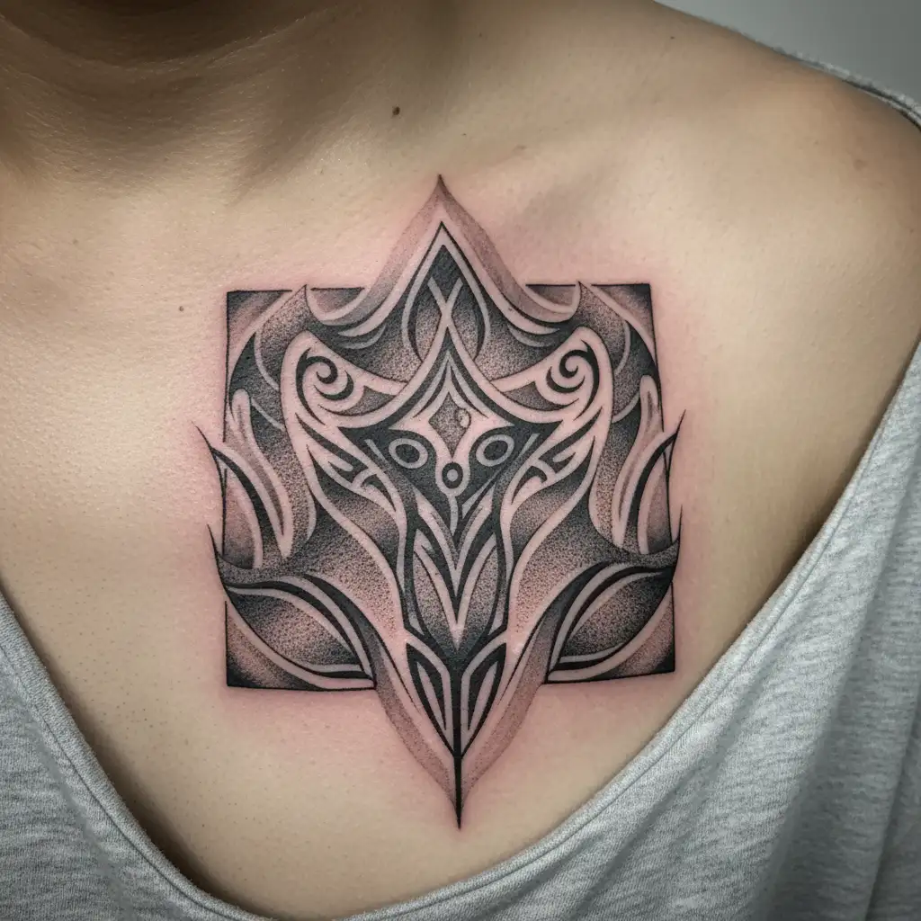 Vulva  tattoo design idea