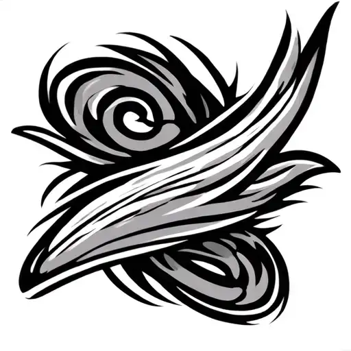 Boomerang tattoo design idea