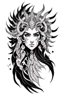 Enki tattoo design idea