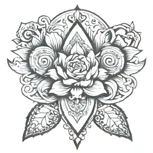 Moms birthday date of 05/08 tattoo design idea