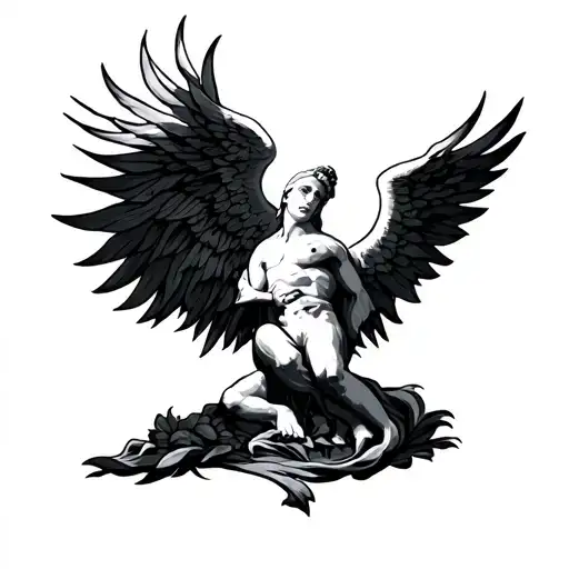 gods plan for arm  tattoo design idea