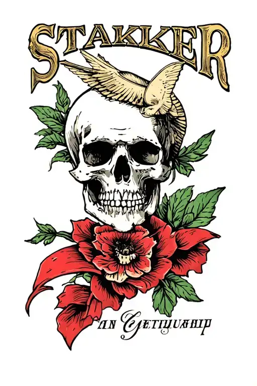 stalker tattoo design idea